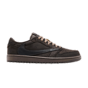 Tennarit ja kengät Jordan Travis Scott x Air Jordan 1 Retro Low OG SP "Velvet Brown" Ruskea | DM7866-202, 1