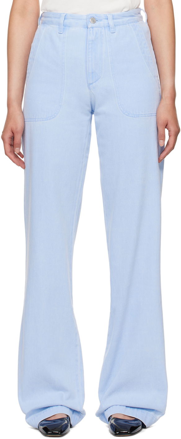 Jeans A.P.C. Blue Seaside Jeans Turkoosi | COGZS-F09085