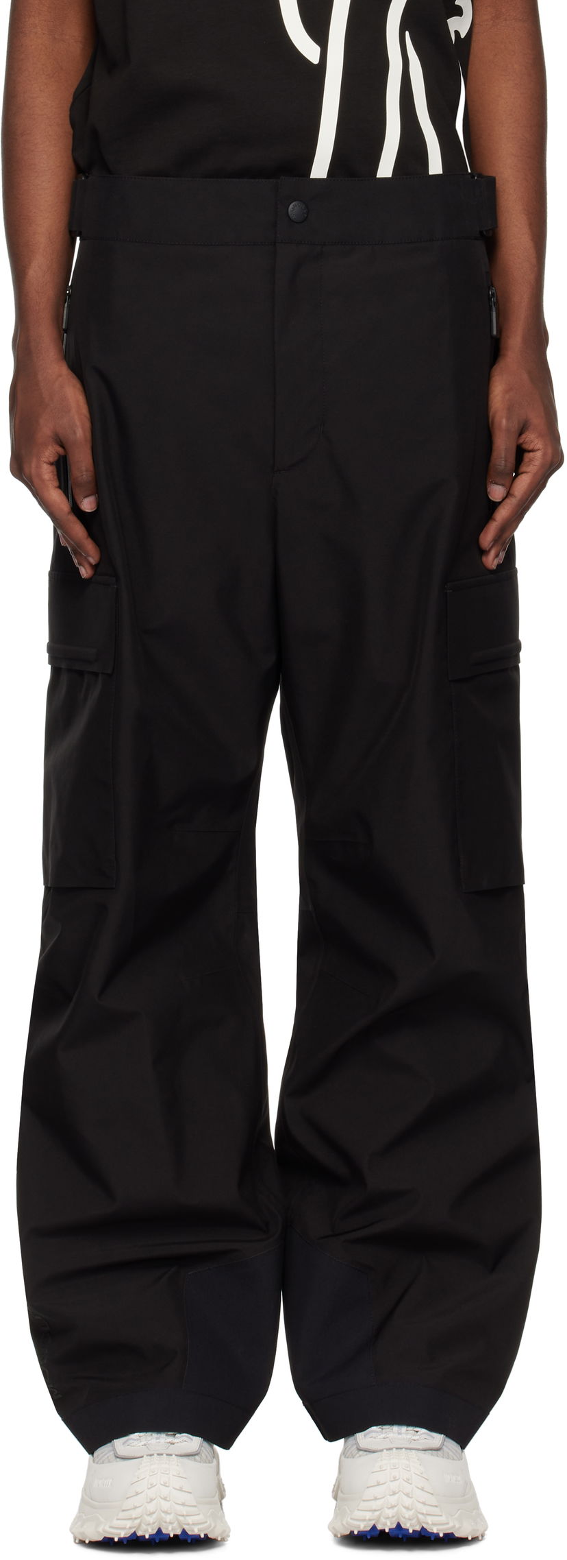 Cargo housut Moncler Padded Ski Pants Musta | J20972G00011596Y4