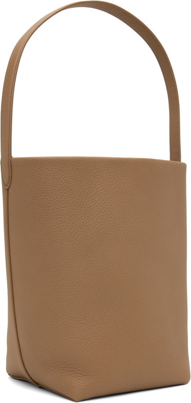 Kangaskassi The Row Medium Pebbled Leather Tote Bag Ruskea | W1313-L129, 2