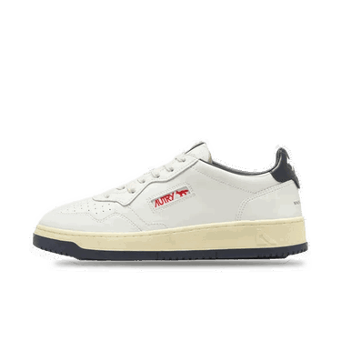 Tennarit ja kengät Autry Maison kitsune x Medalist Low 'White & Red' Valkoinen | AULMMK02, 0