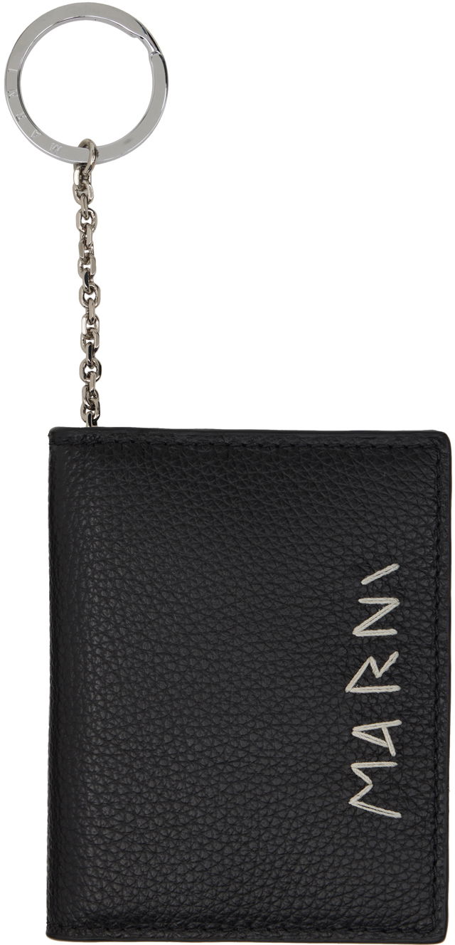 Lompakko Marni 6 CC Card Holder Musta | PFMI0082U0 P6533