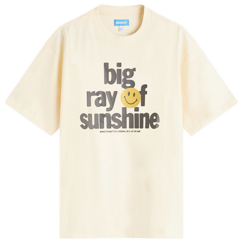 T-paita MARKET MARKET Smiley Sunshine T-Shirt Keltainen | 399002170-CRE