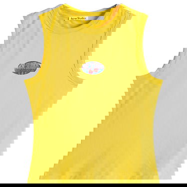T-paita Acne Studios Sleeveless T-Shirt, Size Large Keltainen | AL0471-AXK, 0