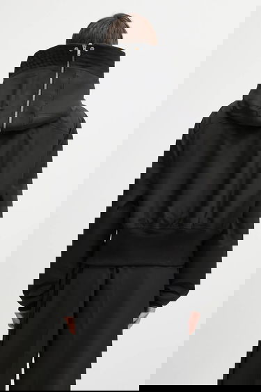 Parka Rick Owens Rick Owens DRKSHDW Cropped Alice Parka Musta | DU02E7781.NCV, 2