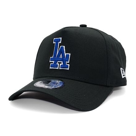 Korkki New Era LA Dodgers 9FORTY A-Frame Baseball Cap One Size Musta | 60595234
