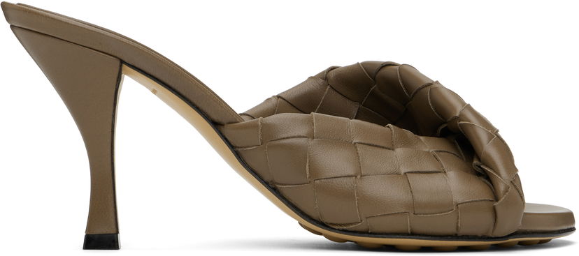 Asusteet Bottega Veneta Bottega Veneta Blink Heeled Sandals Ruskea | 796455 V2ED0
