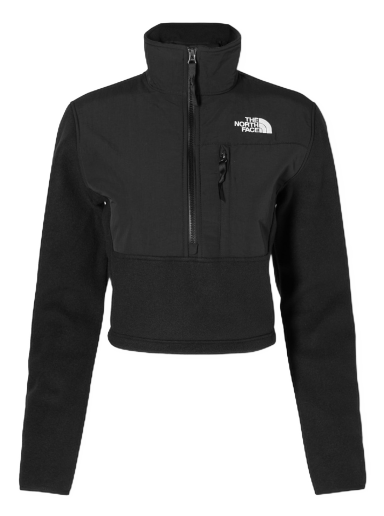 Tuulitakki The North Face Denali Fleece Cropped Jacket Musta | NF0A7WXYJK3