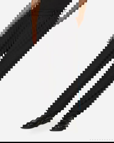 Housut Ahluwalia Priya Trousers Musta | M-AHLU-TR001-SS23-FA109  BK, 3