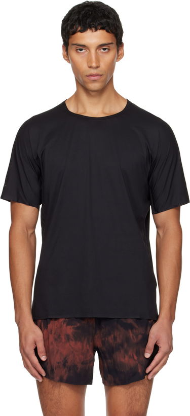 T-paita Y-3 Y-3 Running Short Sleeve T-Shirt Musta | JX4807, 0
