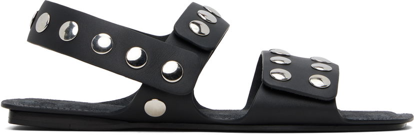Korut Khaite Khaite Boden Studded Leather Sandals Musta | F3086-930