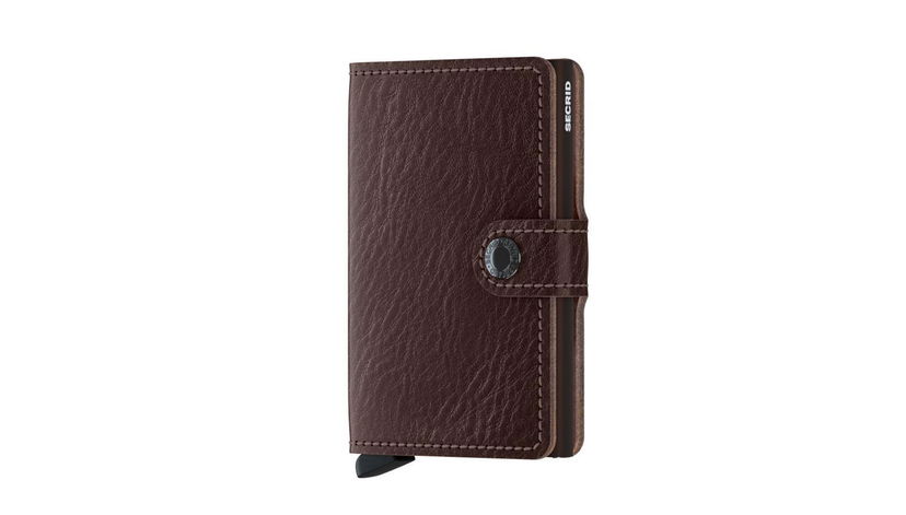 Lompakko Secrid Secrid Miniwallet Espresso-Brown Burgundia | MVg-Espresso-Brown