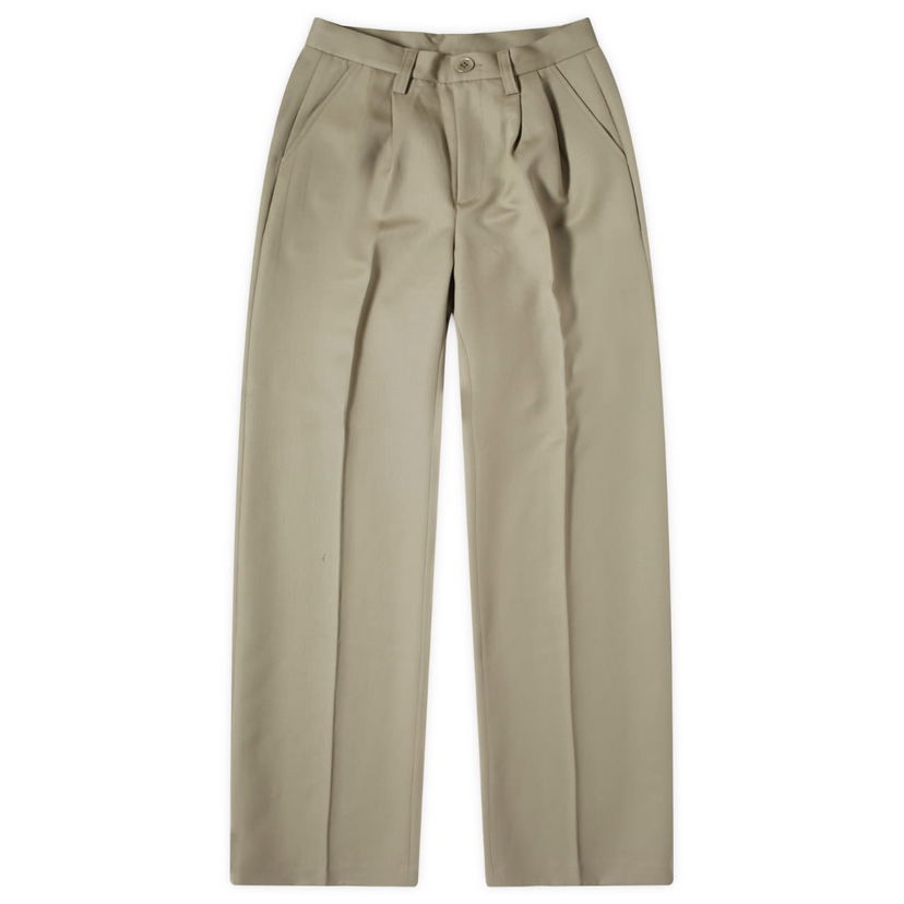 Housut Anine Bing Carrie Pleated Dress Pants Beige | A-03-3269-250B