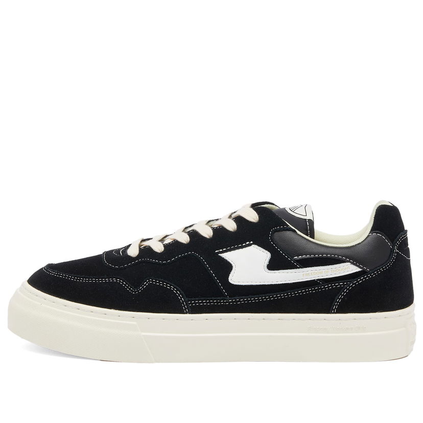Tennarit ja kengät Stepney Workers Club Pearl S-Strike Leather Musta | YA09015