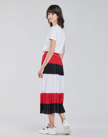 T-paita Tommy Hilfiger HERITAGE TEE Valkoinen | WW0WW31999-YBR, 2