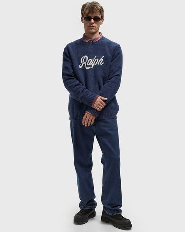 Villapaita Polo by Ralph Lauren Polo Ralph Script Knit Pullover Tummansininen | 710979098001, 2