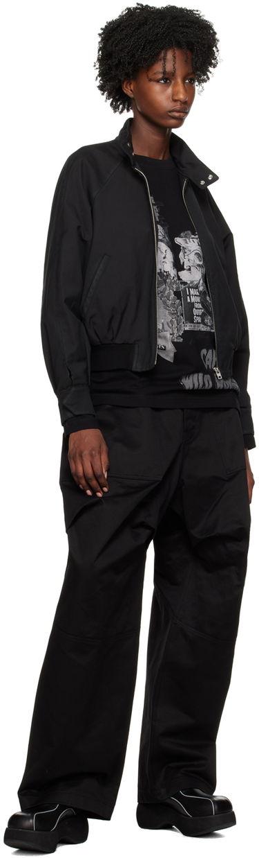 Cargo housut We11done We11done Paneled Trousers Musta | WD-PT1-23-238-W-BK, 3