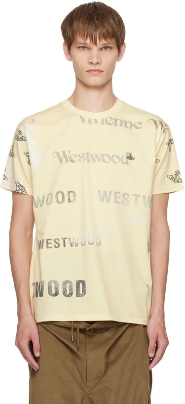 T-paita Vivienne Westwood Vivienne Westwood Labels Classic T-Shirt Keltainen | 3G010013-J006E-, 0