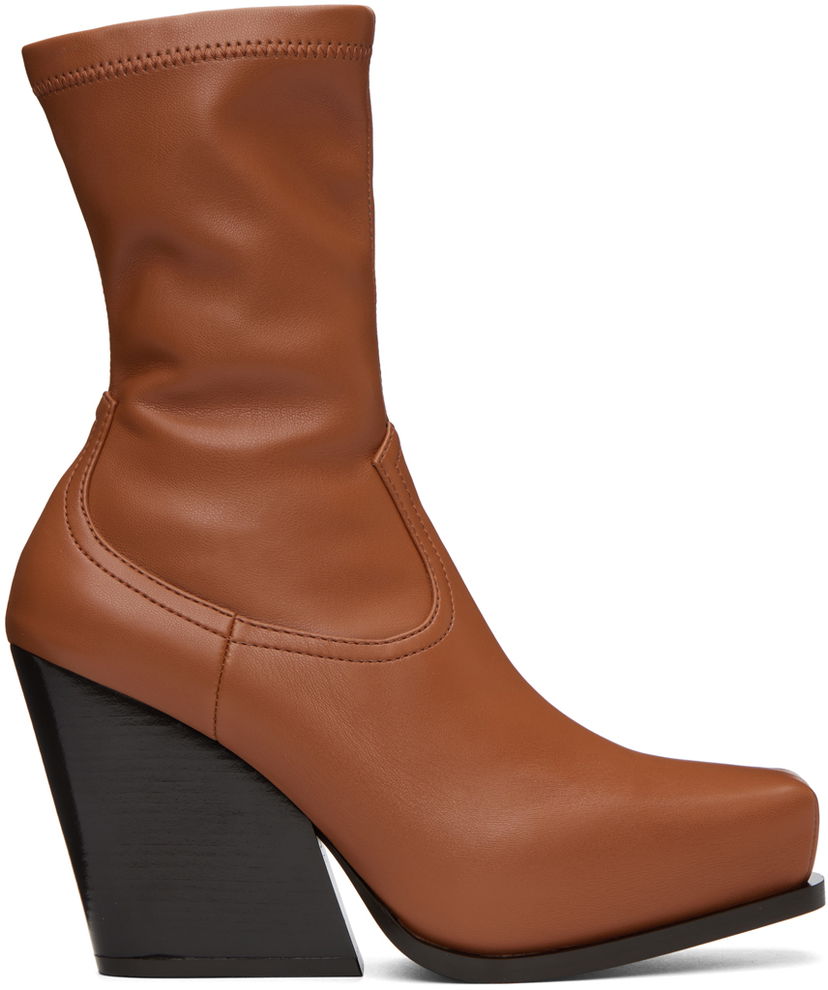 Tennarit ja kengät Stella McCartney Stella McCartney Cowboy Ankle Boots Ruskea | 810134W1IL0
