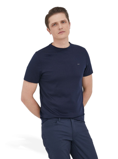 T-paita Michael Kors Cotton Tee Tummansininen | CB95FJ2C93