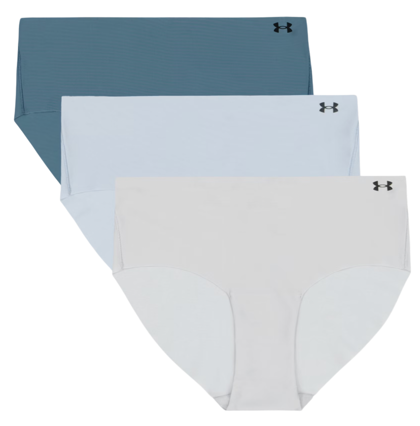 Pikkuhousut Under Armour Under Armour Solid 3-Pack Hiphugger Panties Monivärinen | 1383895-453
