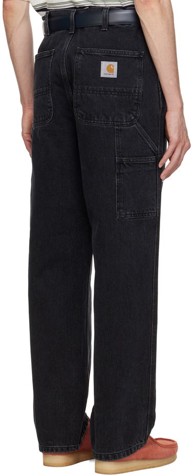 Jeans Carhartt WIP Single Knee Denim Pants Musta | I032024, 2