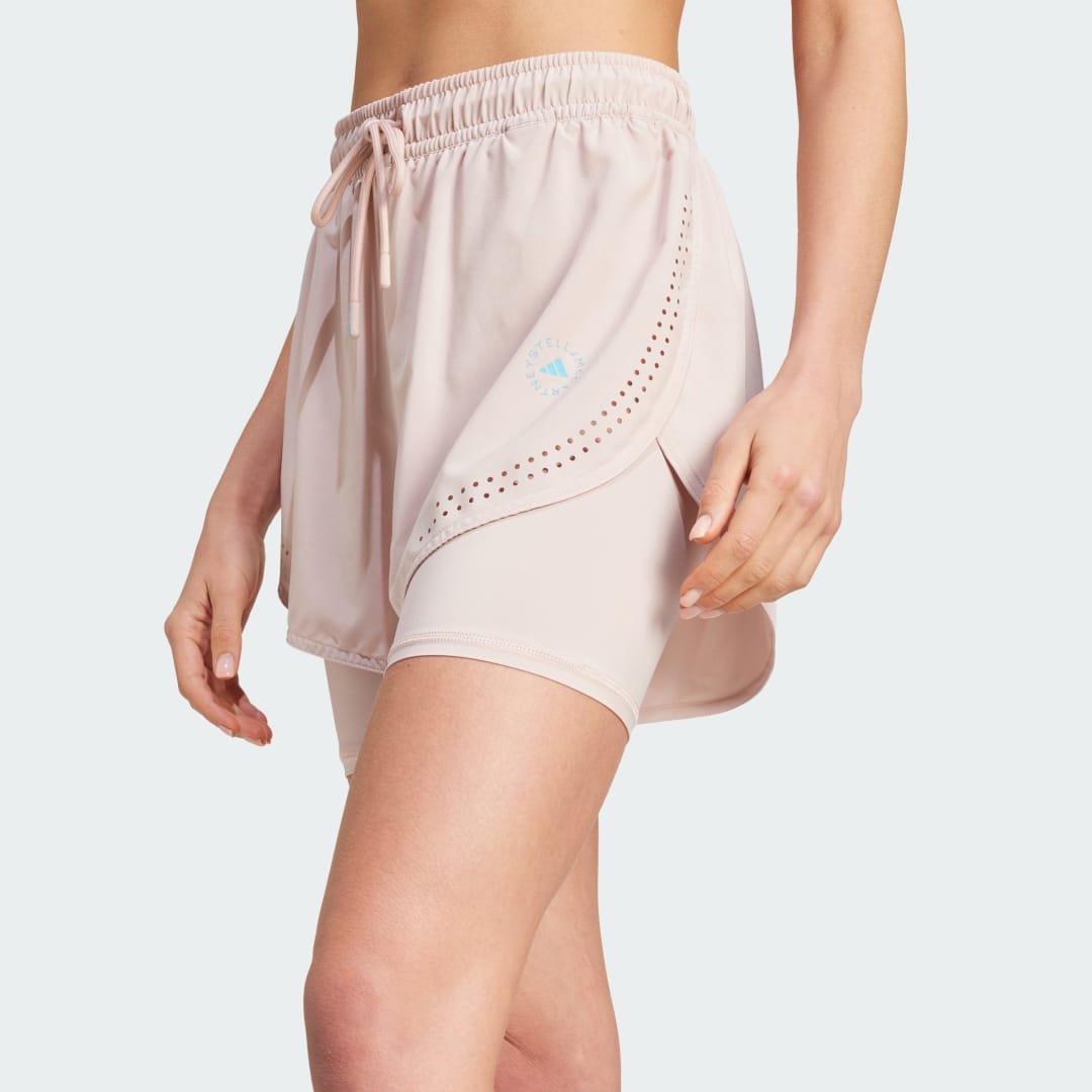 Shortsit adidas Performance Stella McCartney x TruePurpose 2-in-1 Training Valkoinen | IT8223, 1