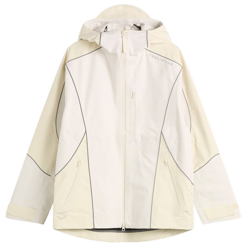 Tuulitakki adidas Originals Consortium Shell Jacket Valkoinen | JY8321