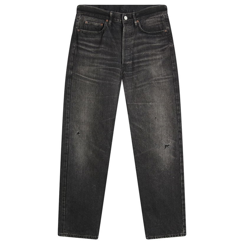 Jeans Junya Watanabe Junya Watanabe MAN Garment Treated Jeans Musta | WP-P912-100-1