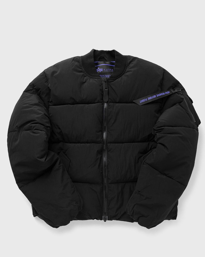 Bomber-takki Alpha Industries MA-1 Puffer Jacket Musta | 148137UV-03