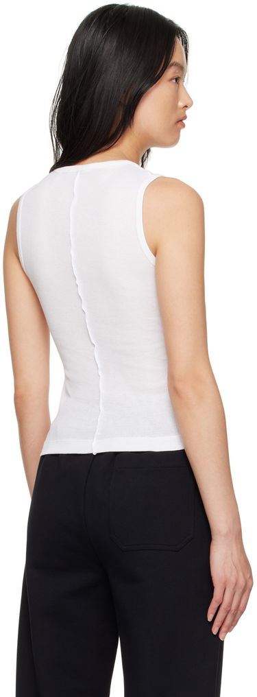 Tankkitoppi Helmut Lang Helmut Lang Twisted Tank Top Valkoinen | N05HW509, 2