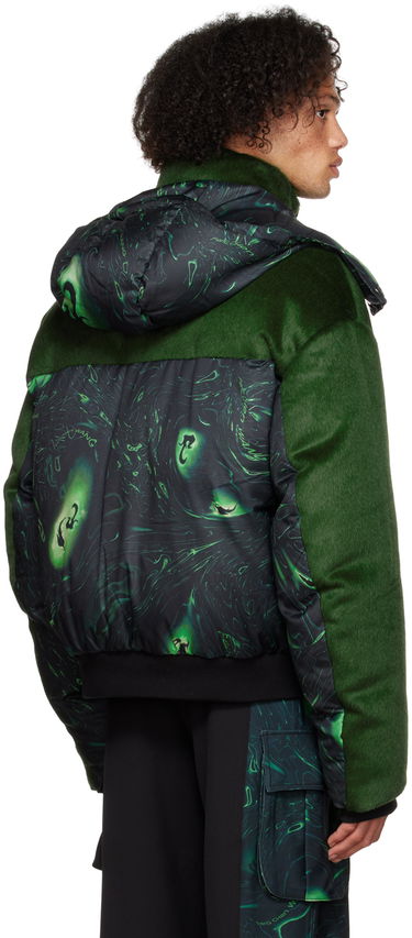 Puffer takki Feng Chen Wang Feng Chen Wang Lacquerware Down Jacket Vihreä | FUF14JK06, 2