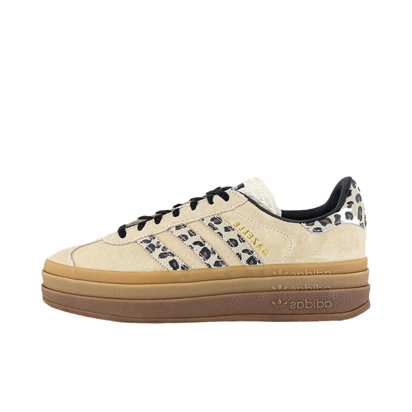 Tennarit ja kengät adidas Originals Gazelle Bold Cream Black Leopard W Beige | JI1370