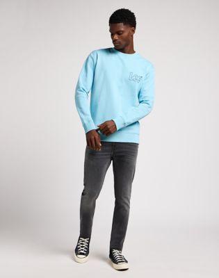 Huppari Lee Sweatshirt Preppy Blue Sininen | 112349357, 1