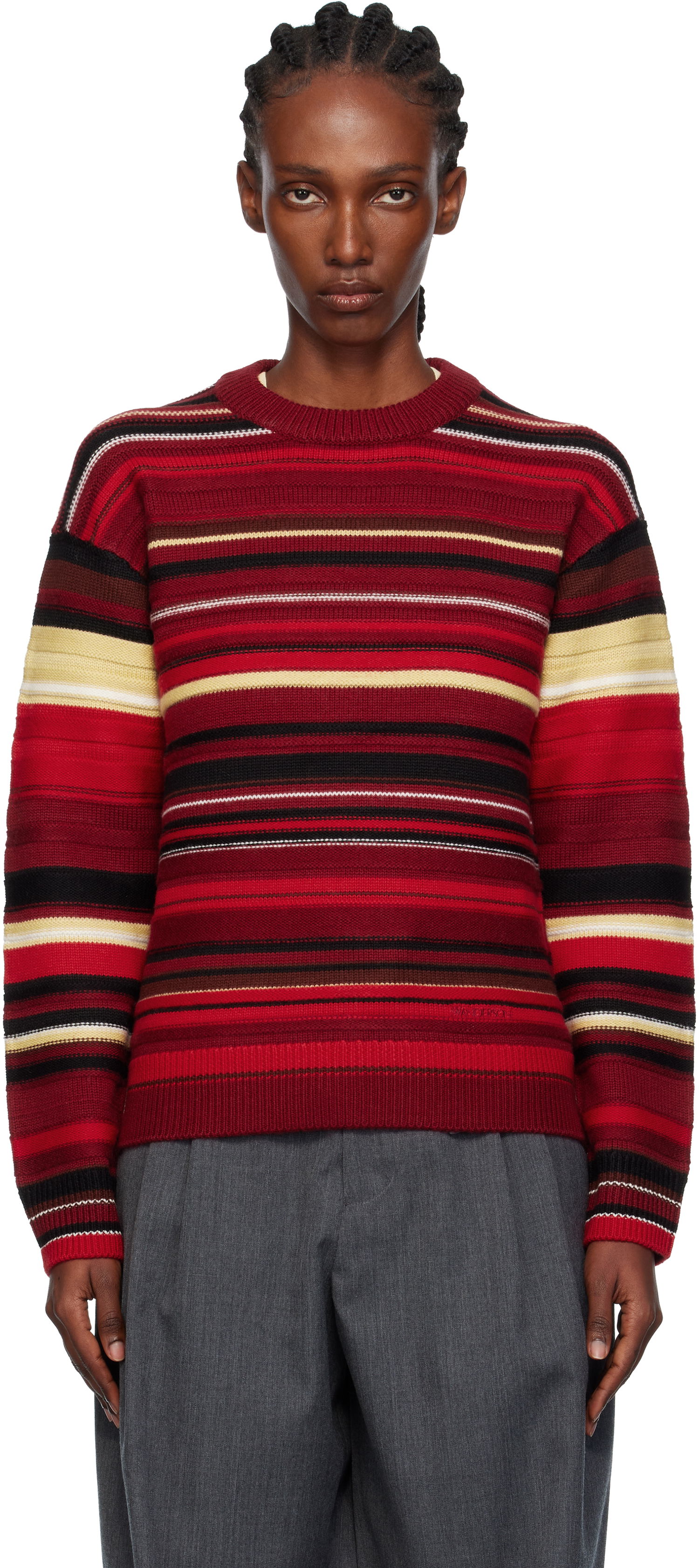 Villapaita JW Anderson JW Anderson Multi Stripe Sweater Monivärinen | KW1501-YN0008, 0