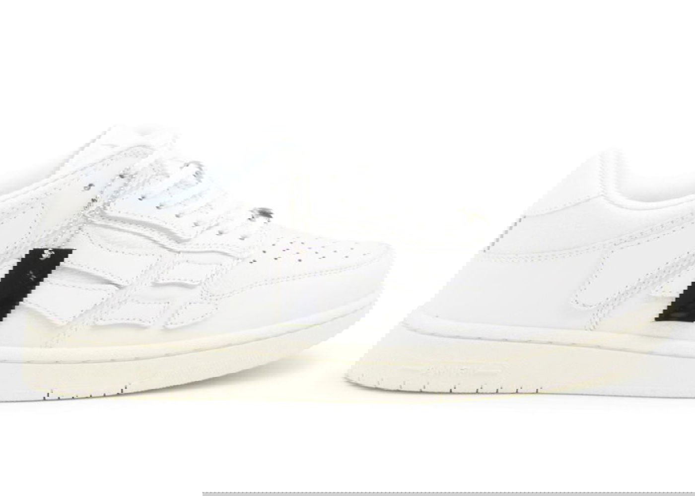 Tennarit ja kengät AMIRI Skel Top Low White Vintage Valkoinen | PXMFS006-194, 0
