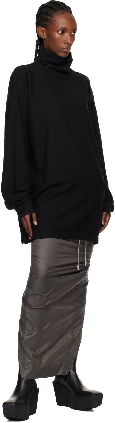 Villapaita Rick Owens DRKSHDW Concordians Jumbo Turtleneck Musta | DS02E7505 CFL, 3
