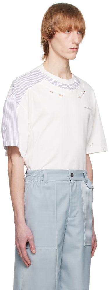 T-paita Feng Chen Wang Feng Chen Wang Distressed T-Shirt Valkoinen | FMS15TS03, 1