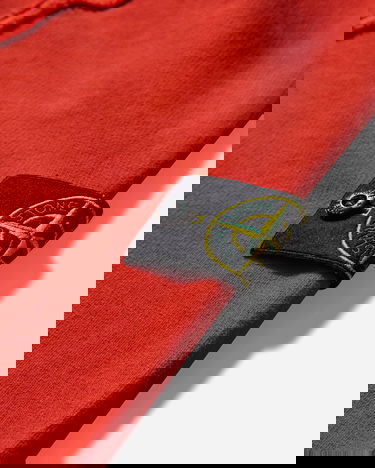 Huppari Stone Island Oversized Fit Hoodie Punainen | K2S15-6100023-S0A20 V0018, 3