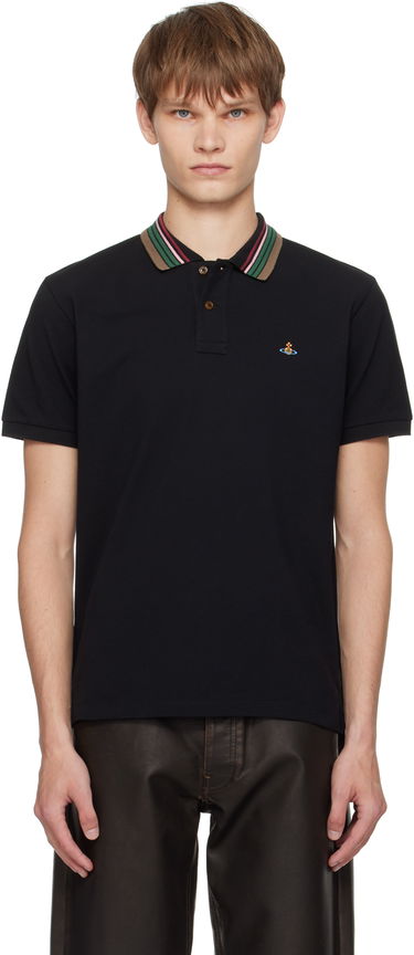 Poolopaita Vivienne Westwood Vivienne Westwood Classic Polo Musta | 2H01000P-J0009-, 0