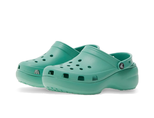 Tennarit ja kengät Crocs Classic Platform Clog W Vihreä | 206750-3UG