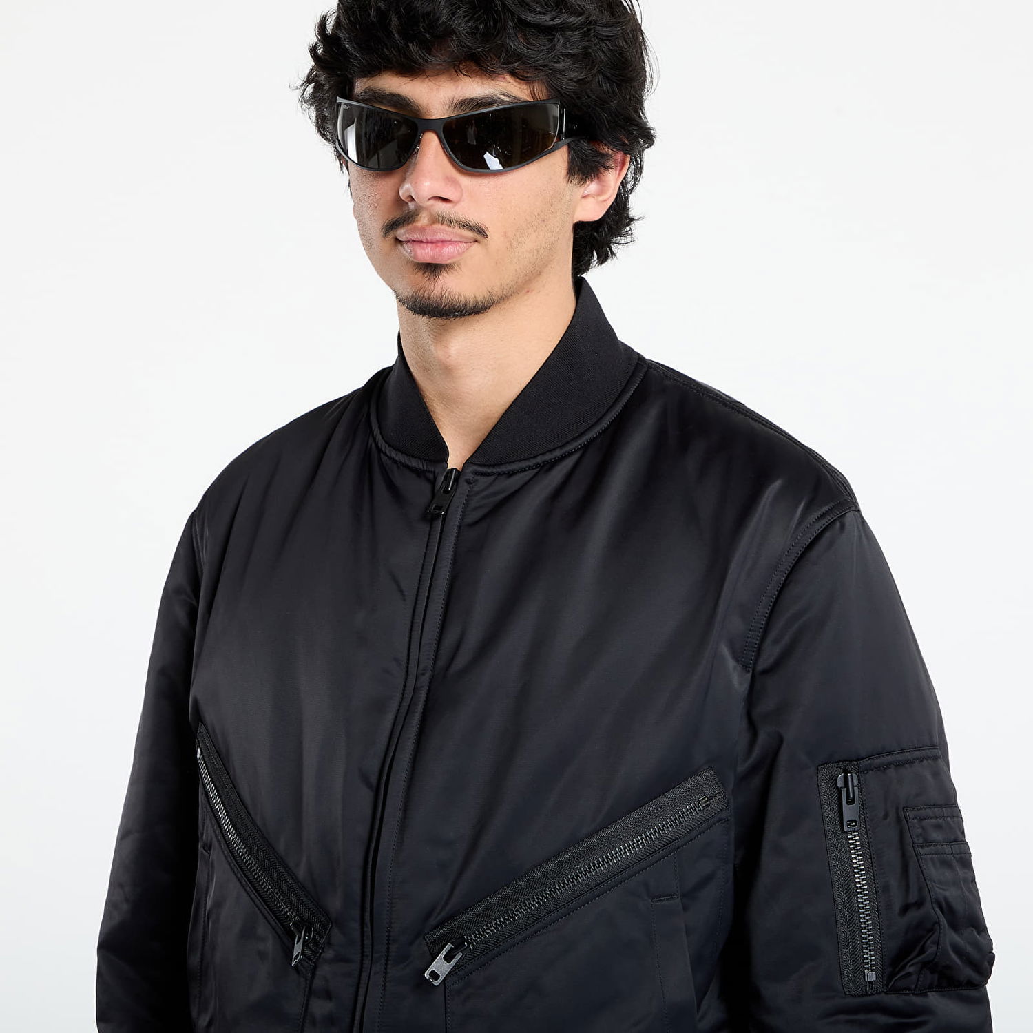 Bomber-takki Y-3 Y-3 Bomber Jacket Musta | JX7270, 1