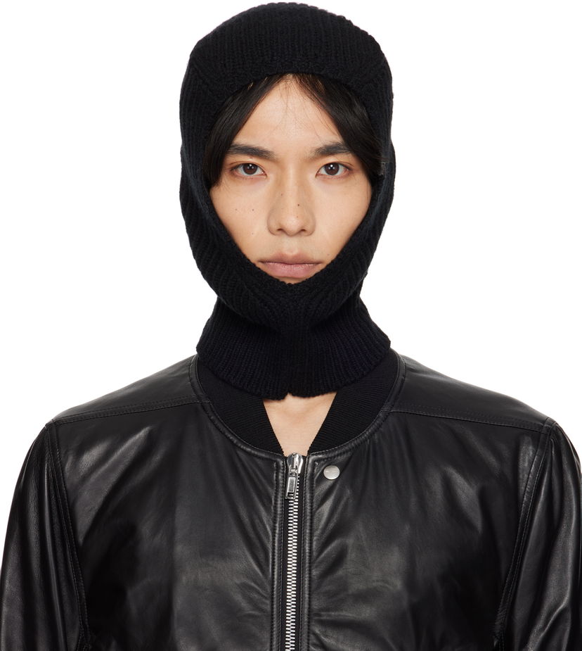 Hattu Rick Owens Rick Owens Concordians Sphinx Skull Balaclava Musta | RU02E1490 KWV