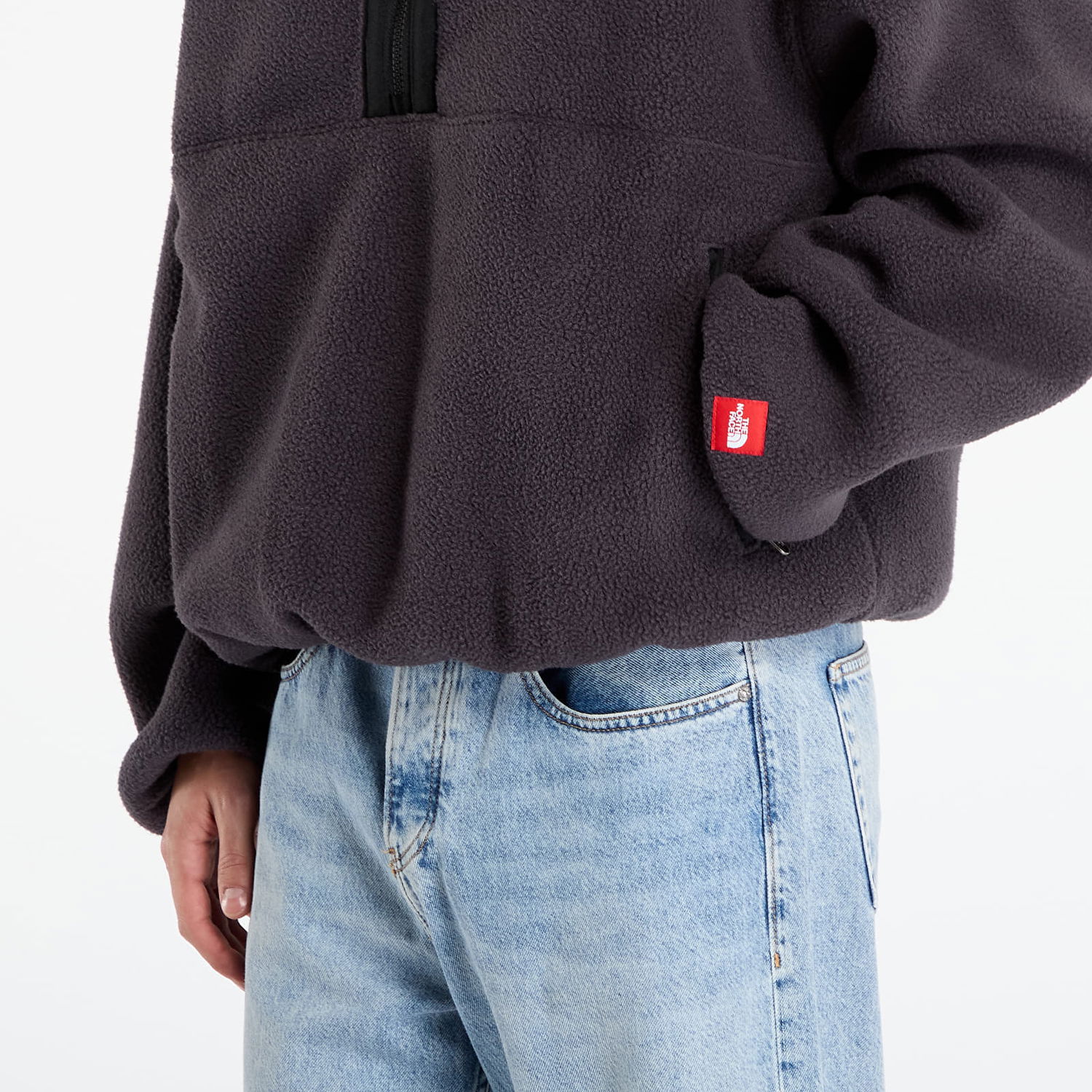 Villapaita The North Face RedBox 1/2 Zip Fleece Harmaa | NF0A8EGC0SA1, 1