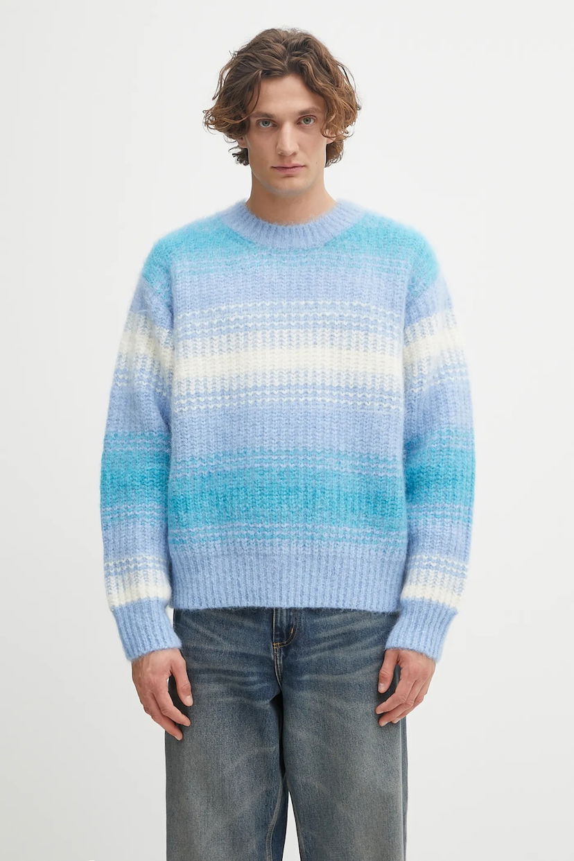 Villapaita KENZO Kenzo Speed Stripe Jumper Sininen | FF65PU7653CG