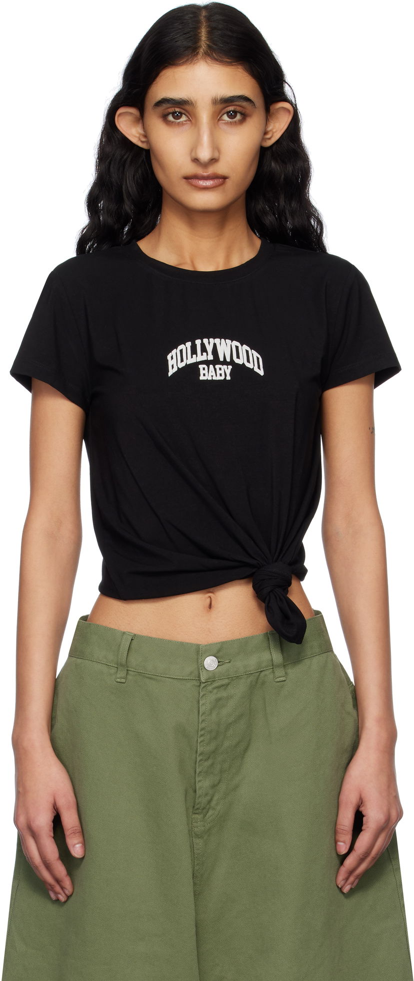 T-paita MISBHV MISBHV Hollywood Baby Knotted T-Shirt Musta | 250W136