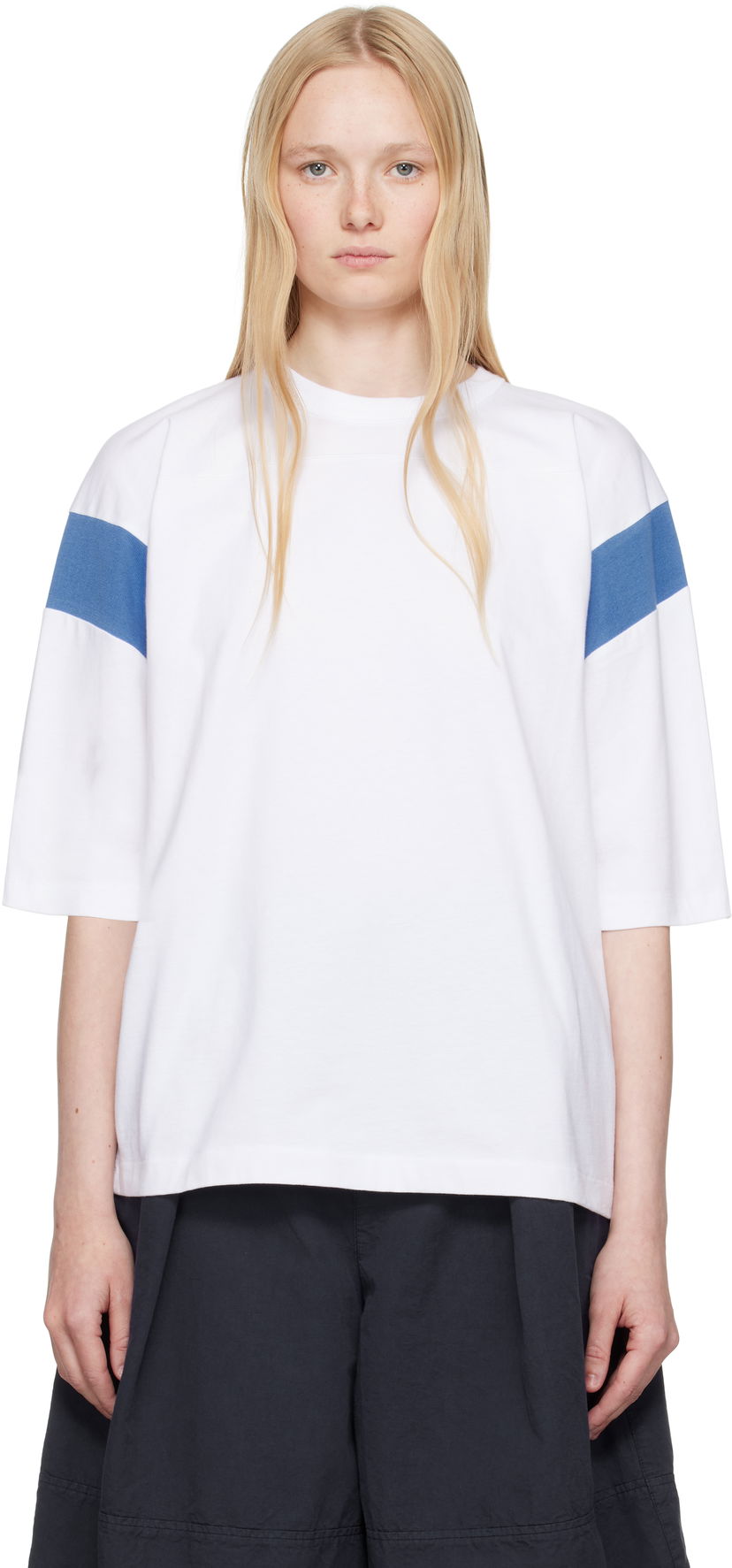 T-paita YMC YMC Triple Skate T-Shirt Valkoinen | Q6YAM