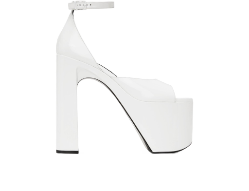 Tennarit ja kengät Balenciaga Camden 160 Heeled Sandals "White" Valkoinen | 742308 WA980
