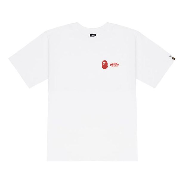 T-paita Vans Sk8-Hi Graphic T-Shirt Valkoinen | VN0A7XQ9448