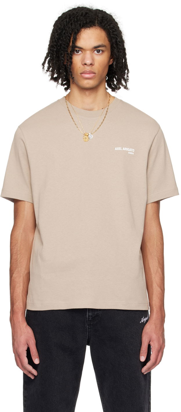 T-paita AXEL ARIGATO Legacy T-Shirt Beige | A2215004
